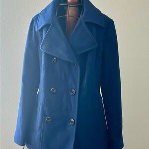 Anne Klein Royal Blue Peacoat